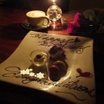 リストランテ イル コンティヌオ - 再来店：バラとデザートプレート⑧(’14.08月より)