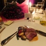 リストランテ イル コンティヌオ - メインの鴨肉('14.08月)