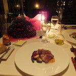 リストランテ イル コンティヌオ - メインの鴨肉('14.08月)