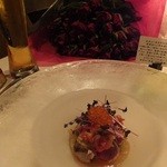 リストランテ イル コンティヌオ - カルパッチョ('14.08月)