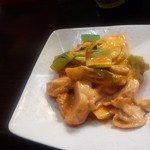 めだかタンタン - 【試作品】鶏肉ときゅうりの炒め物