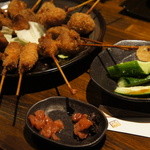 こてこ亭 - わがままでたのんだ、梅干ときゅうり。