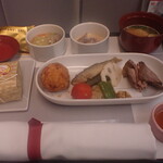 ダイヤモンド・プレミアラウンジ 新千歳空港 - 夕食