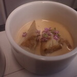 ダイヤモンド・プレミアラウンジ - 冬瓜と焼き舞茸の鶏そぼろあんかけ