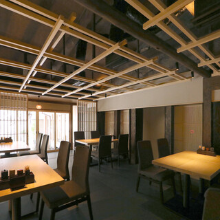 京町家一軒家をリノベーションした落ち着きのある空間