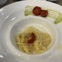 ザ・ループ(ホテルアゴーラリージェンシー大阪堺) - 本日の1品、桃の冷製パスタ