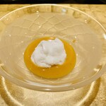 すし おおの - うにの　　　　塩水スープ