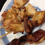 西口やきとん - ガツ醤油天国。