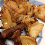 西口やきとん - ガツ醤油様近影。