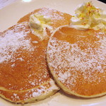 Hapuna Cafe - Pancake≪Butter milk≫（アップ、2014年8月）