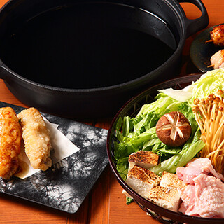 名古屋コーチンの旨みとコクを存分に味わえる味噌鍋コース