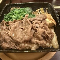 ざくろ 銀座店 - ランチ　すき焼き