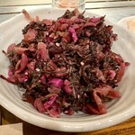 ぶち旨屋 - 広島菜 赤しそ風味漬け