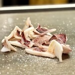 ぶち旨屋 - 生イカ（剣先）焼き