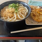 こだわり麺や - 料理写真:かけ中＋ちく天・かき揚げ・とり天