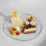 ルタオ パトス - パトスカフェ（２F)デザートメニュー