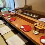 豆水楼 - カウンター席