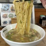 中国料理 山丁 - 餡かけチャンポン味薄い