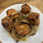 中国料理 山丁 - 揚げシュウマイ