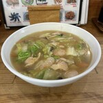 中国料理 山丁 - 餡かけチャンポン味薄い