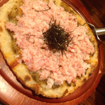炭焼きイタリアン酒場 炭リッチ - 蟹づくしのピザ