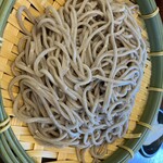 博多天ぷら なぐや - 蕎麦定食のお蕎麦