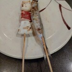 天下の焼鳥 信秀本店 - イカ　ししゃも