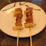 天下の焼鳥 信秀本店 - 白モツ（タレ）