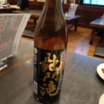 天下の焼鳥 信秀本店 - 竜門滝（芋焼酎）