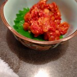 天下の焼鳥 信秀本店 - タラチャンジャー