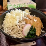真打 - 冷やしたぬきそば大盛 1,070円