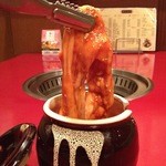 炭火焼肉 一龍 - ツボホルモン　780円（ご注文は二人前から）