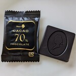 メリーチョコレート - 料理写真:カカオ70％チョコレート