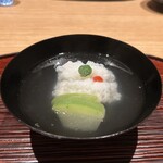 筒井 清寂 - 鱧と冬瓜の椀物