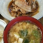 ほやほや　直売所 - 豚バラとキノコ　