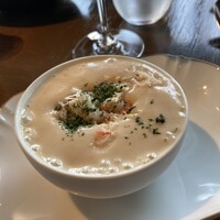 タワーズ - 前菜1 じゃがいものクリームスープ