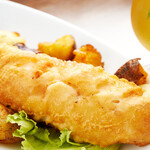 クラフトパブ ブライアンブルー - フィッシュ＆チップスにはビールが合う