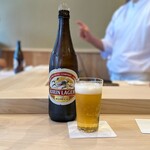 松寿司 - キリンラガー 中瓶