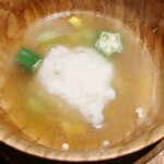 yokoyama - .....⑥初夏の野菜のポトフ仕立て　はも　山芋　葛粉.....