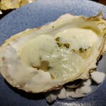 yokoyama - .....②いわがき　モロヘイヤ　海苔　豆腐のソース.....