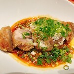 島中華 蒸籠工房 - 油淋鶏、ちゃんとしてます！美味い！