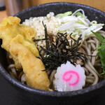 高幡そば - 特製 冷し鶏天 田舎そば＠税込700円