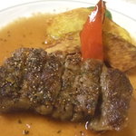 彩懐石 うらわ高砂 - 厳選埼玉黒毛武州牛ステーキ