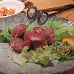 焼肉・冷麺 つくし - 牛ヘレ塩焼き（ﾊﾞﾘｭｰｺｰｽ2人前）