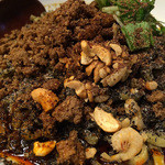 175°DENO担担麺 - 黒ごま担担麺・すごく痺れる・大盛（1000円）。