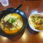 熊本ラーメン かすみ - 料理写真:ランチセットB