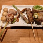 串焼串天 ワインto日本酒 でべそ - 