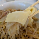 ポーションラーメン - 汁なし・もやしのチーズ巻き