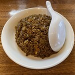 ラーメン井出 - ミニ黒チャーハン