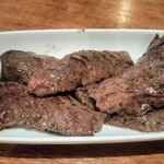 地のもんや まるみ - 和牛ハツ焼（塩）